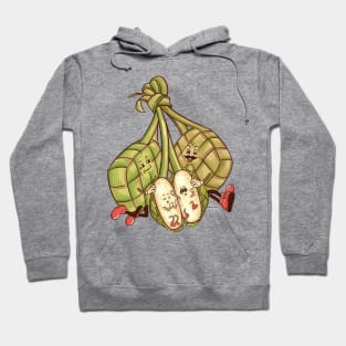 Ketupat Family Character Hoodie